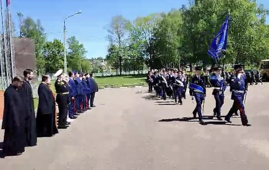 25 мая состоялся последний звонок в Первом Рузском казачьем кадетском корпусе им. Л.М.Доватора