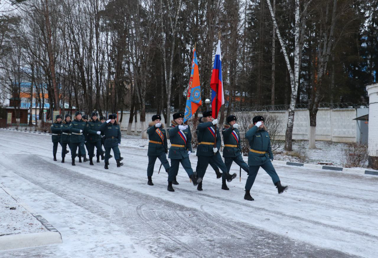 13 декабря 2025 года, в воинской части МЧС Рузского м.о., состоялась присяга призывников.