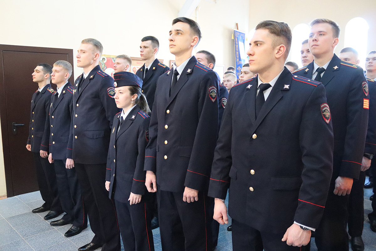 В храме университета МВД в Рузе прошло пасхальное богослужение