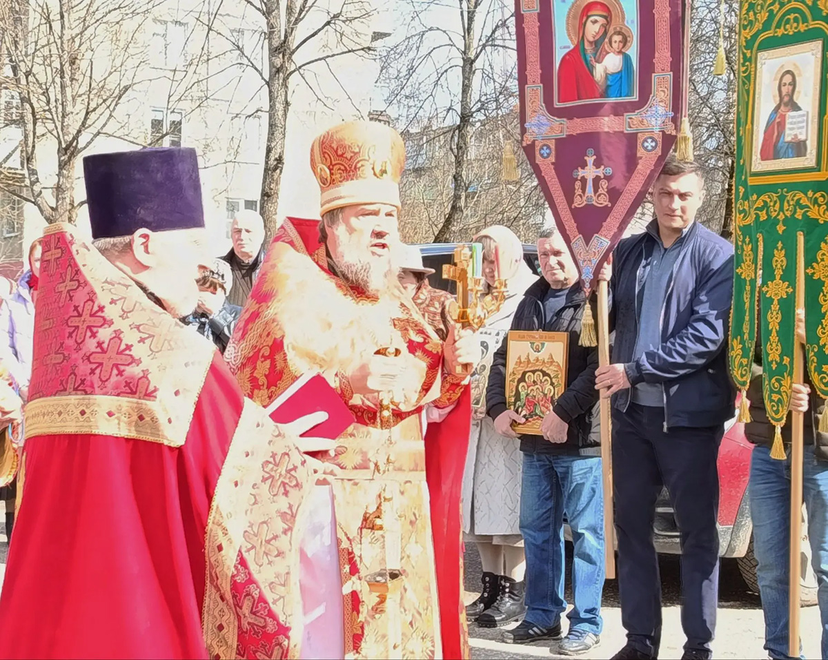 Пасхальные богослужения в домовом храме в честь святителя Спиридона Тримифунтского Пасхальные богослужения в домовом храме в честь святителя Спиридона Тримифунтского